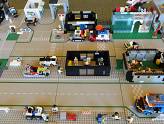 LEGO - 25 ans - Ville LEGO - Vue de dessus - Centre