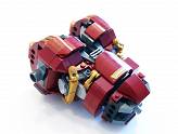 LEGO - Marvel\'s Hulkbuster - Autre vue du torse avec le bassin.