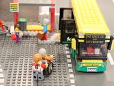 LEGO City - La gare routière - Face avant du bus