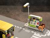 LEGO City - La gare routière - Kiosque à journaux