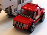 LEGO City - Le pick-up et sa caravane - Zoom sur le pick-up