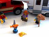 LEGO City - Le pick-up et sa caravane - La famille et ses accessoires