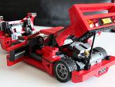 LEGO Creator - Ferrari F40 - Arrière - Tout ouvert