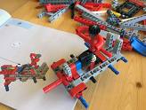 LEGO Technic - Véhicule de premier secours - Etape 1 de la construction