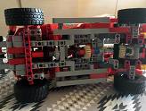 LEGO Technic - Véhicule de premier secours - Vue de dessous