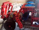 LEGO Technic - Véhicule de premier secours - Zoom sur le capot et la portière
