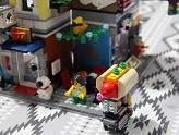 LEGO : L\'animalerie et le café - Zoom sur la terrasse