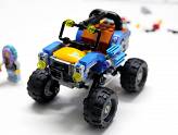 LEGO Hidden Side : Le buggy de plage de Jack - Le buggy presque terminé