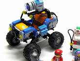 LEGO Hidden Side : Le buggy de plage de Jack - Zoom sur le buggy