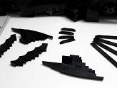 LEGO Creator - Batmobile 1989 - Sachet 22 Eléments aérodynamiques construits