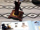 LEGO Harry Potter : Hedwige - Construction du pied - Terminé