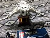 LEGO Harry Potter : Hedwige - Ensemble terminé, de face.