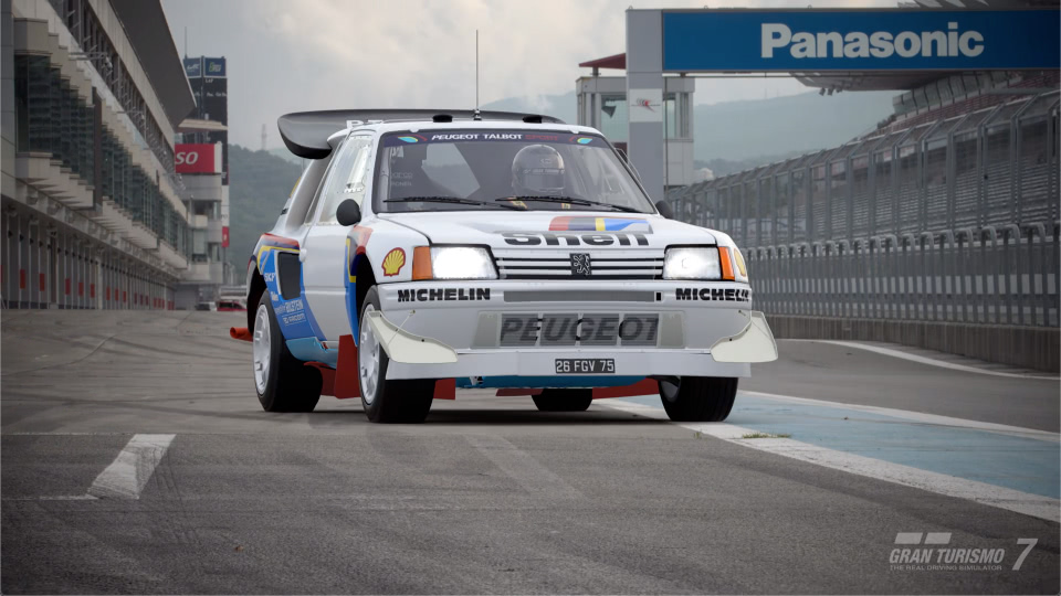 Peugeot 205 T16 Evolution II Rally Car '86